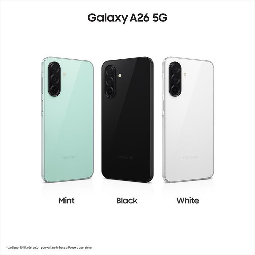 Immagine del prodotto WIND - 3 - SAMSUNG Galaxy A26 5G 128GB-Black