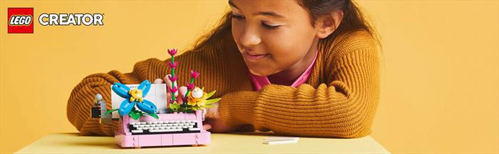 Immagine del prodotto LEGO - CREATOR Macchina da scrivere con fiori 31169