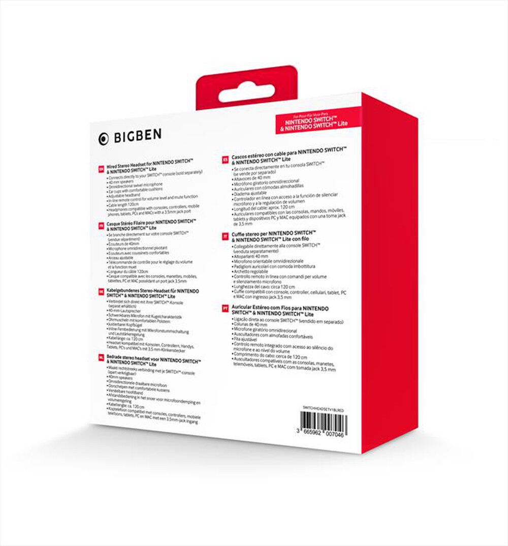 Immagine del prodotto BIG BEN - V1-blu/rosso