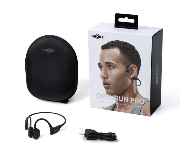 SHOKZ - Auricolari a conduzione ossea OPENRUN PRO-nero | Euronics