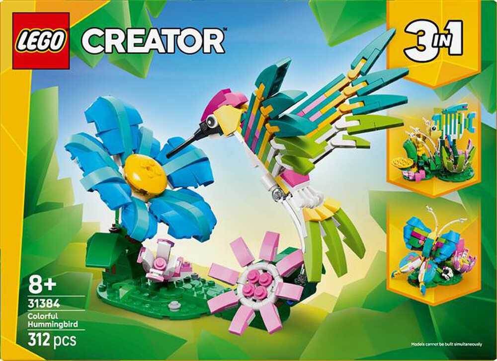 Immagine del prodotto LEGO - CREATOR Animali selvatici:colibr&igrave; variopinto 31384
