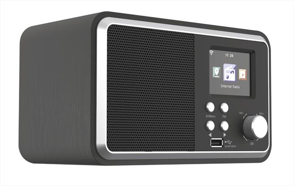 Immagine del prodotto KARMA - Radio sveglia HOME-Nero