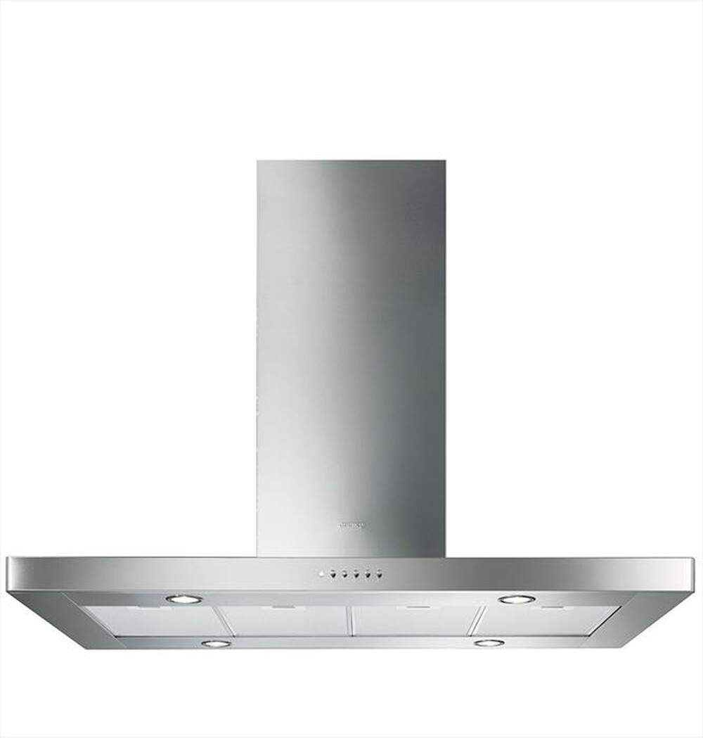 "SMEG - Cappa decorativa ad isola KI120XE-Acciaio inox satinato"