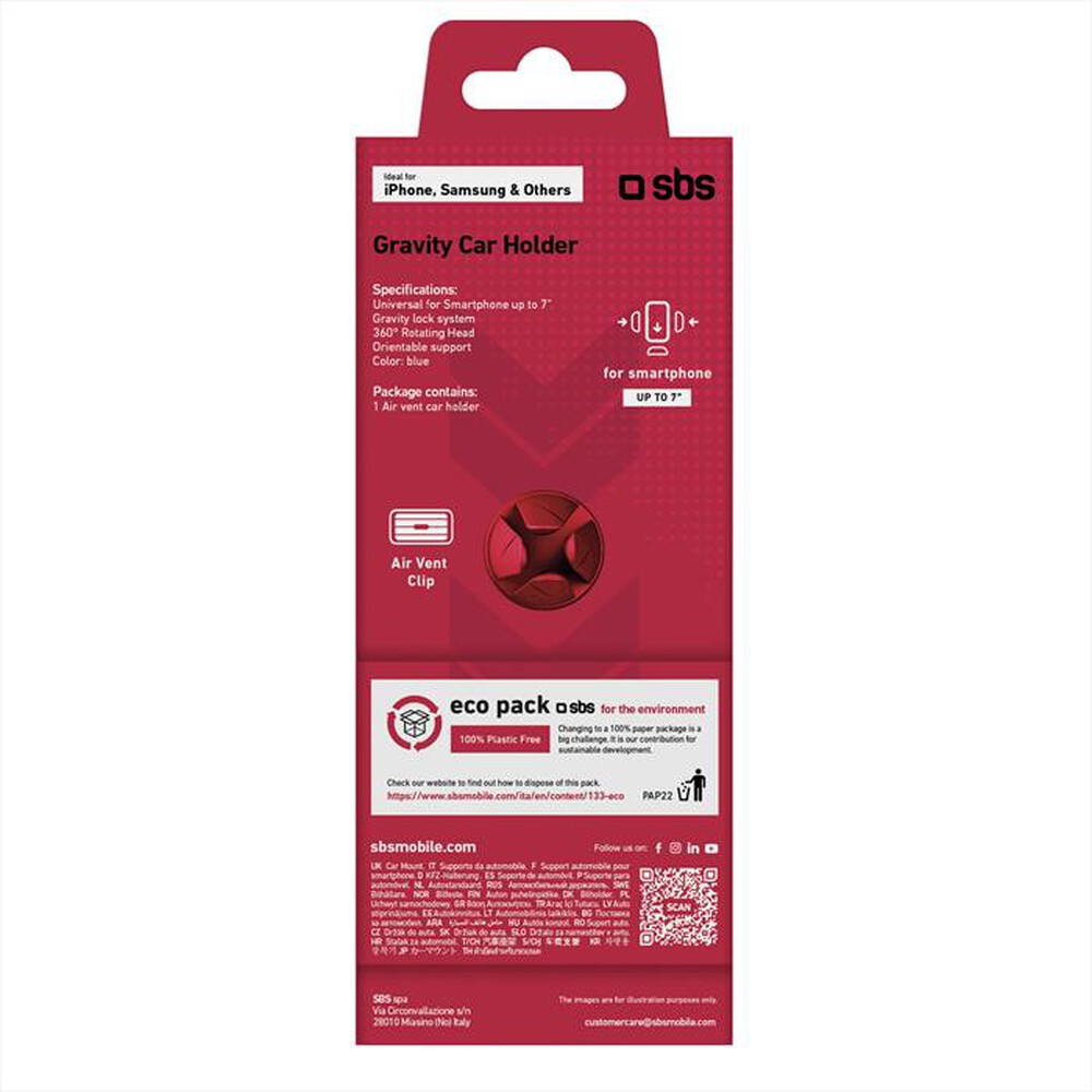 Immagine del prodotto SBS - TESUNSUPGRAVR-Rosso