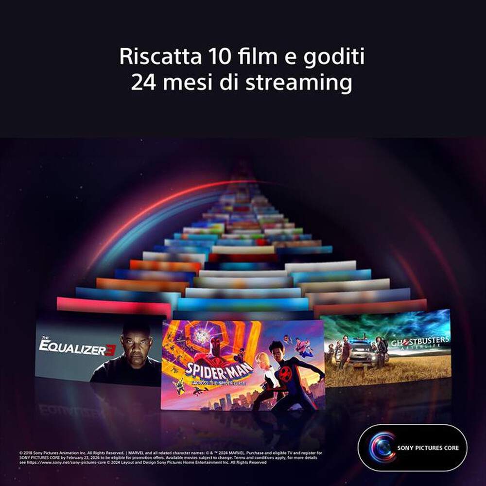 "SONY - Smart TV MINI LED UHD 4K 75\" K75XR70PAEP-Nero"