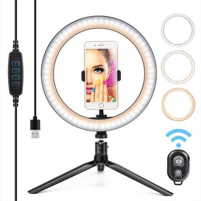 MAJESTIC - Lampada portatile MYSELFIE-NERO