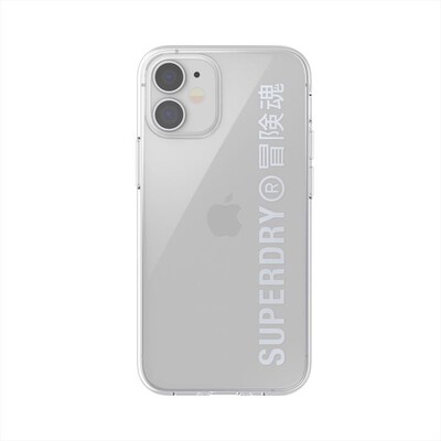 SUPERDRY - 42590 SUPERDRY COVER IPHONE 12 MINI-TRASPARENTE / TPU e PC