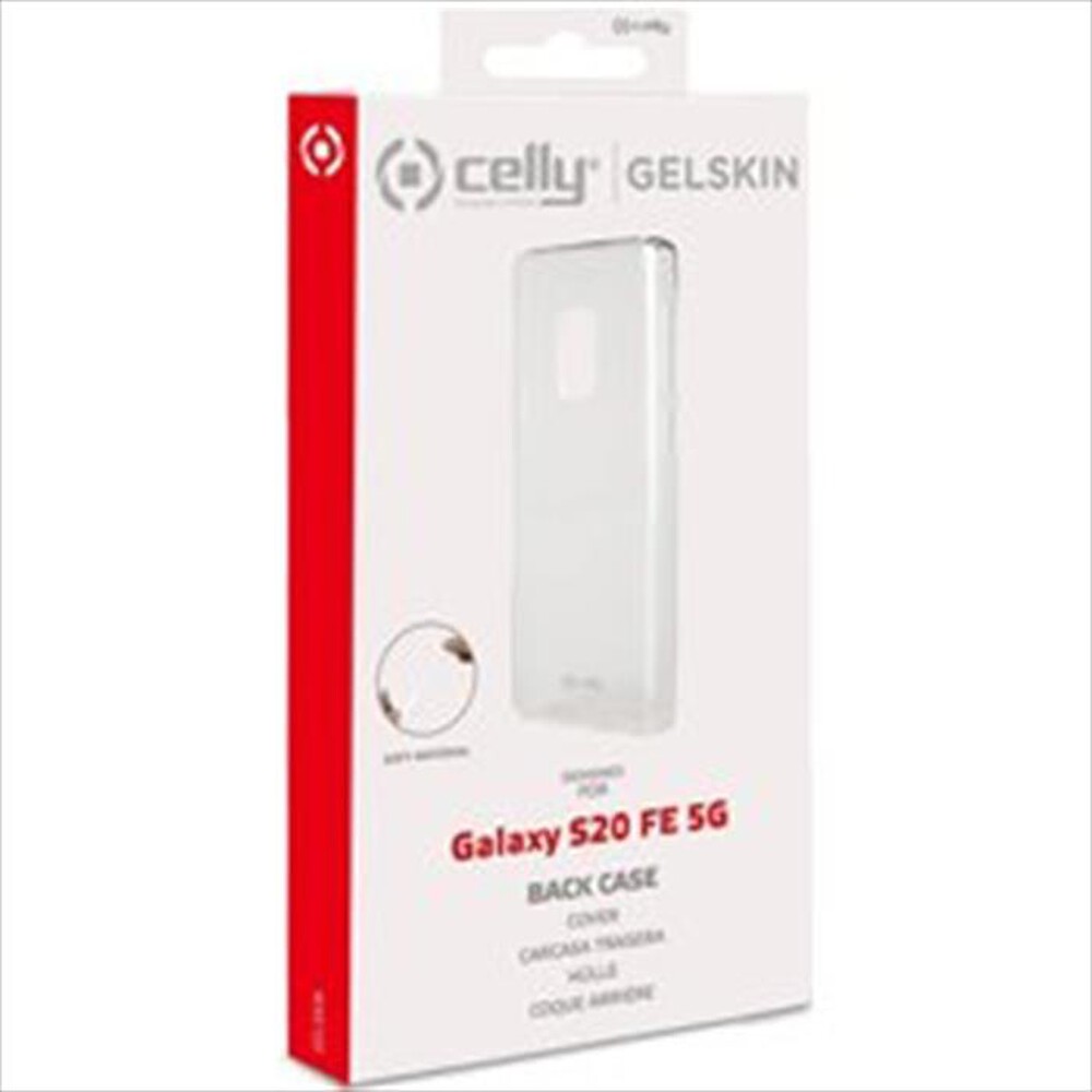 "CELLY - GELSKIN932 - COVER PER GALAXY S20 FE 4G/5G-TRASPARENTE/TPU"