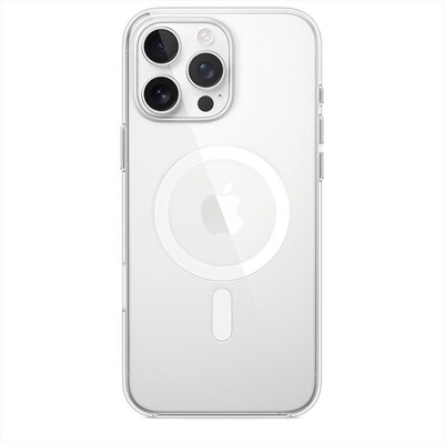 APPLE - Custodia MagSafe trasparente per iPhone 16 Pro Max-Trasparente