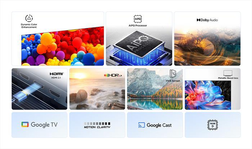 "TCL - Smart TV LED UHD 4K 50\" 50P69K-Nero"