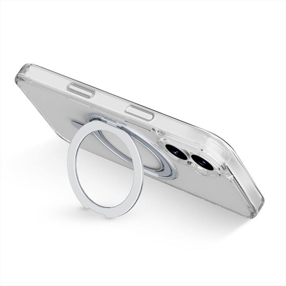 Immagine del prodotto CELLULARLINE - Custodia con anello rotabile SPIN MAG IPHONE 17-Trasparente