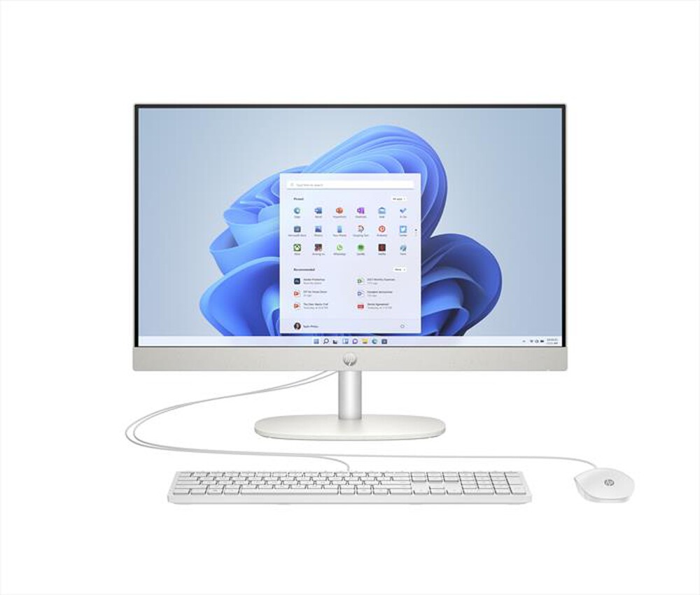 "HP - Desktop ALL-IN-ONE 24-CR0002NL-Shell White"
