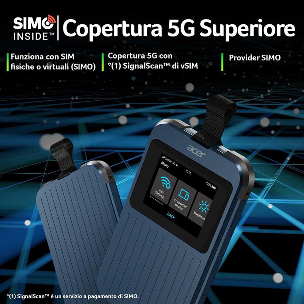 Immagine del prodotto ACER - Router CONNECT ENDURO M3-Blu