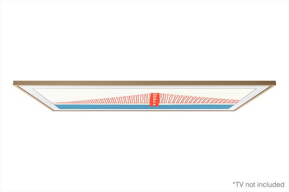 "SAMSUNG - Cornice The Frame VG-SCFA85TKBXC-Teak Modern"