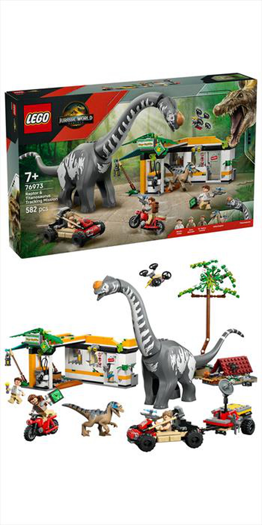 Immagine del prodotto LEGO - ALLA RICERCA DEL RAPTOR E DEL TITANOSAURO-,