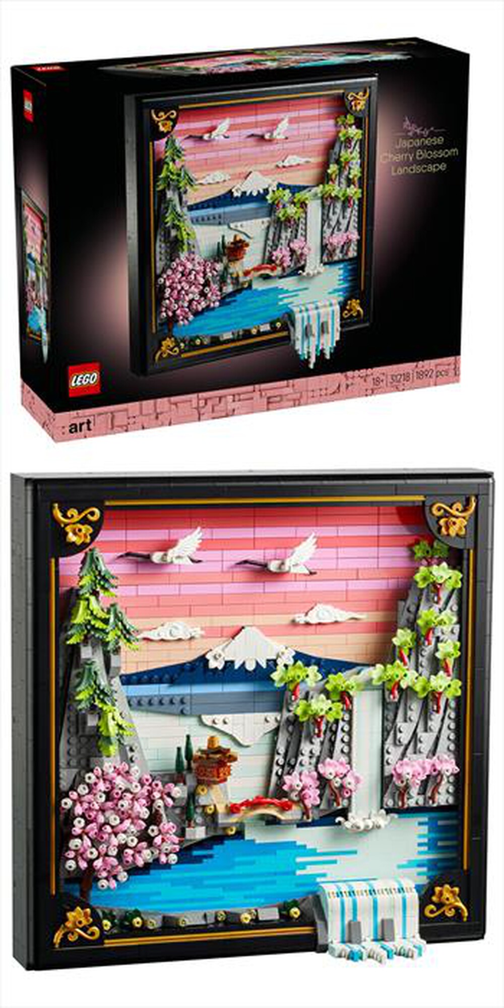Immagine del prodotto LEGO - ART Paesaggio giapponese ciliegi fioriti - 31218