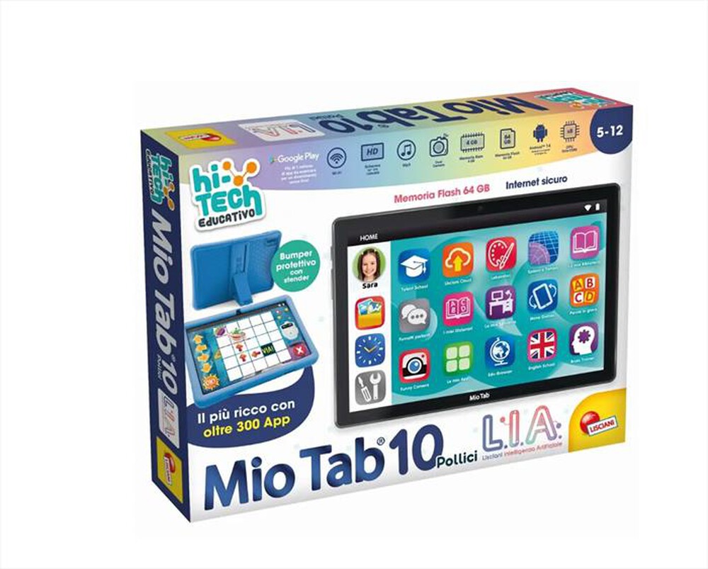 Immagine del prodotto LISCIANI GIOCHI - Tablet Educativo MIO TAB 10"-Nero