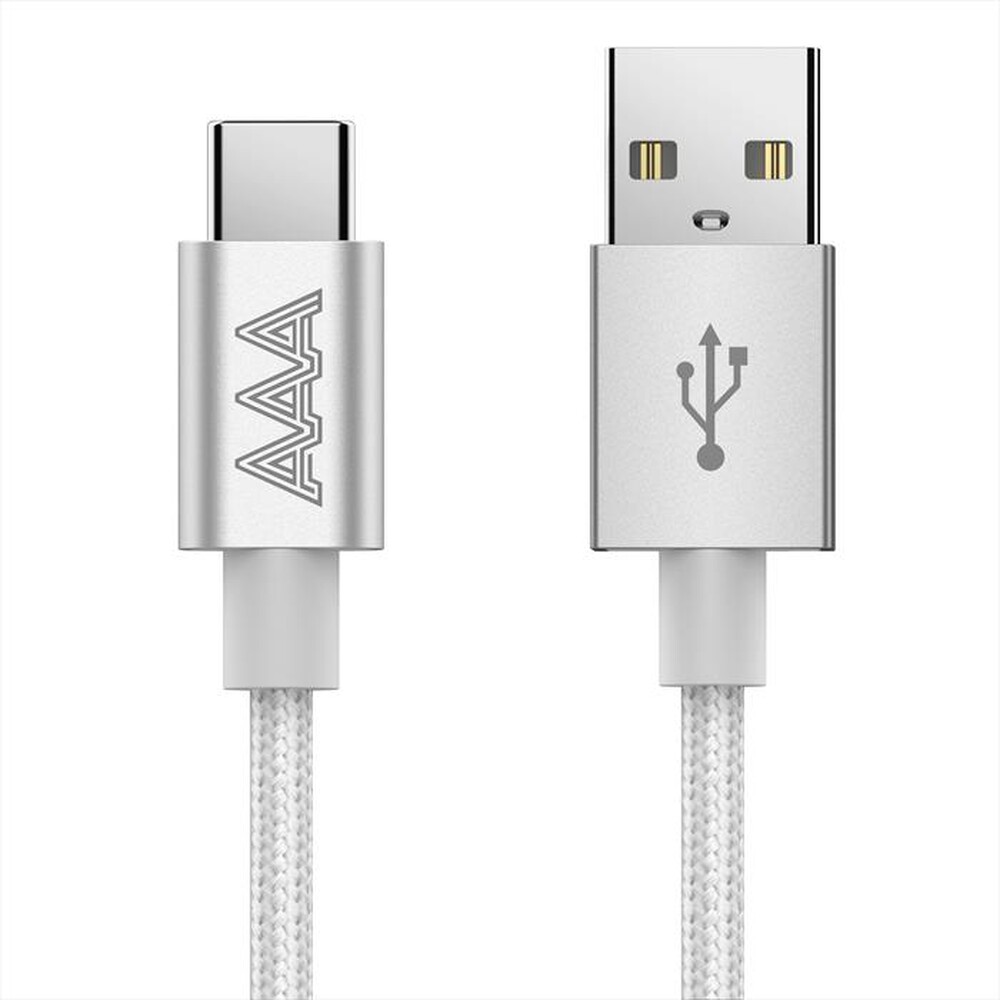 "AAAMAZE - TYPE-C CABLE 1M-Silver"