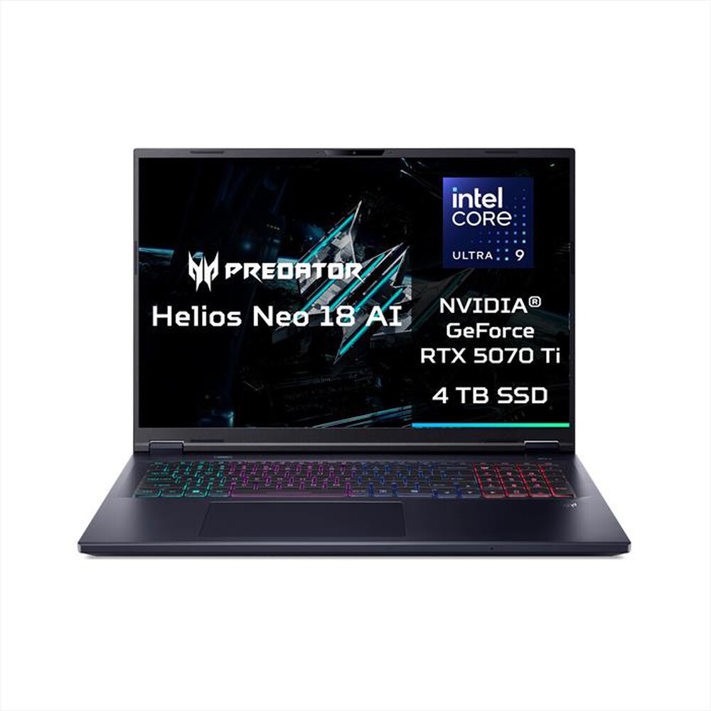 Immagine del prodotto ACER - Notebook PREDATOR HELIOS NEO 18 AI PHN18-72-96KR-Nero