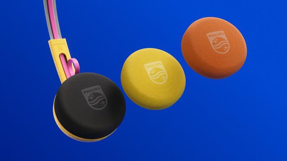 Immagine del prodotto PHILIPS - Cuffie wireless on-ear Moving Sound TAMS1YL/00-Yellow