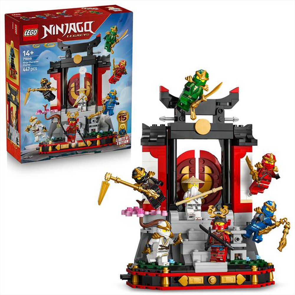 Immagine del prodotto LEGO - NINJAGO Display personaggi Ninja &ndash; 15&deg; ann - 71866