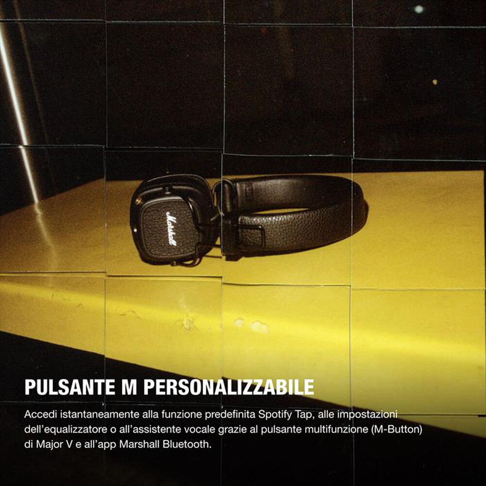 "MARSHALL - Cuffie a padiglione semi aperto Major V"