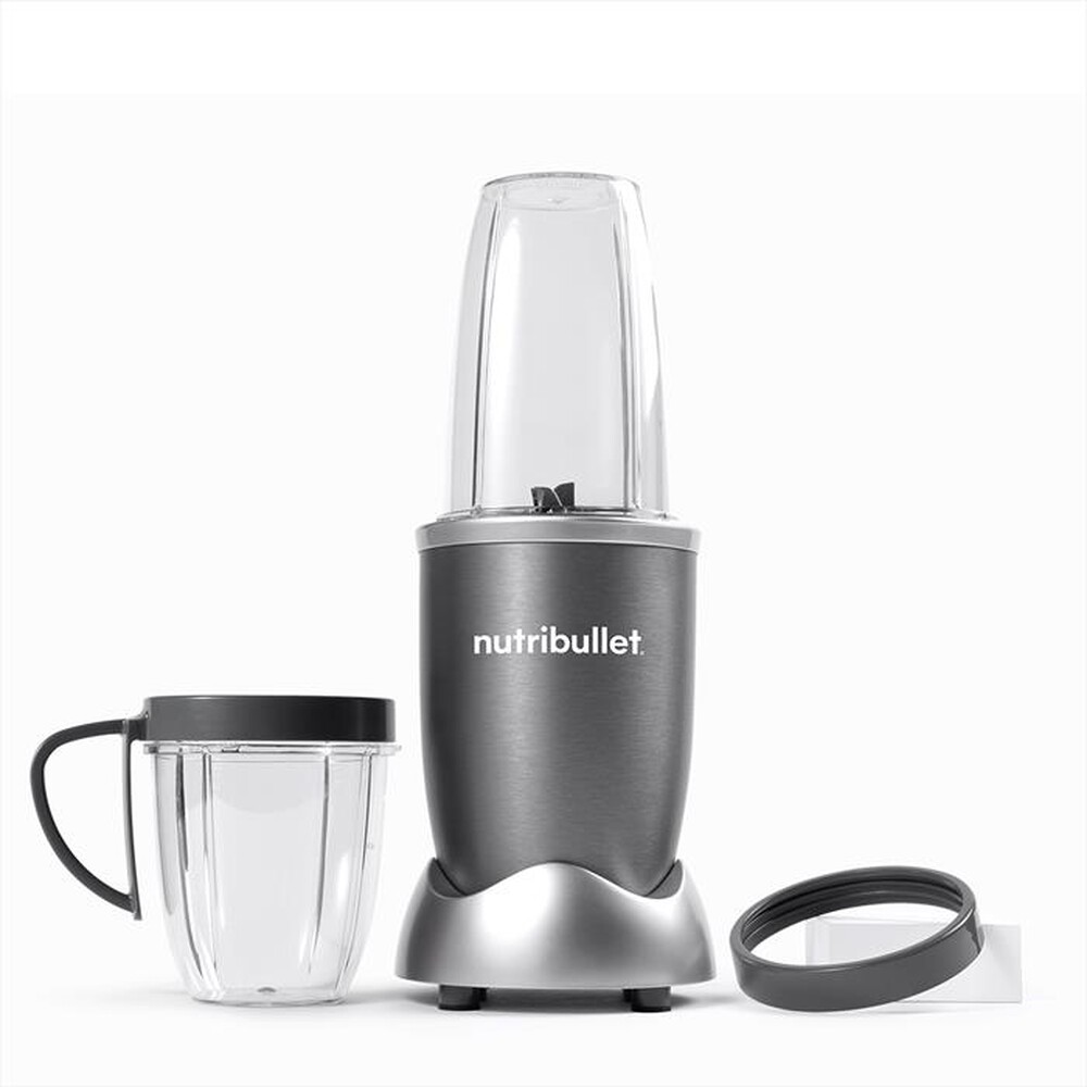 "NUTRIBULLET - Frullatore NB606DG Personal Blender Original 600-Dark Grey"