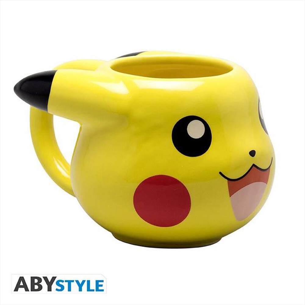 "ABYSSE - POKEMON - Tazza 3D 475ml - Pikachu-Giallo"
