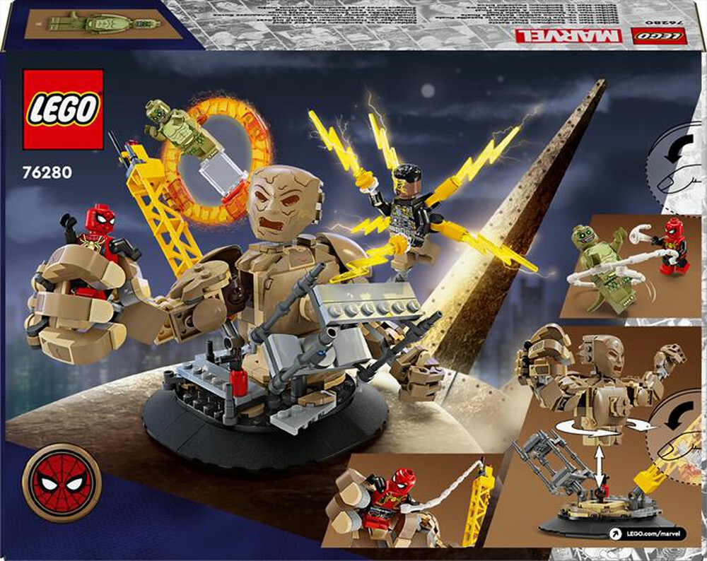 Immagine del prodotto LEGO - Spider-Man vs. Uomo sabbia: Battaglia finale 76280