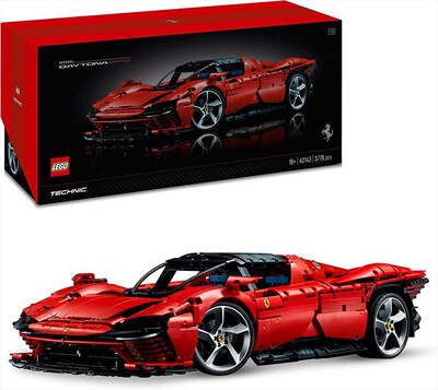 LEGO - TECHNIC FERRARI - 42143-Rosso