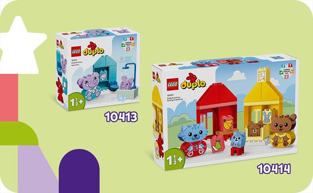 "LEGO - DUPLO Attività quotidiane: mangiare - 10414"