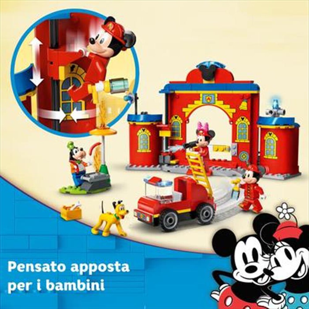 "LEGO - JUNIORS CASERMA DI TOPOLINO - 10776"