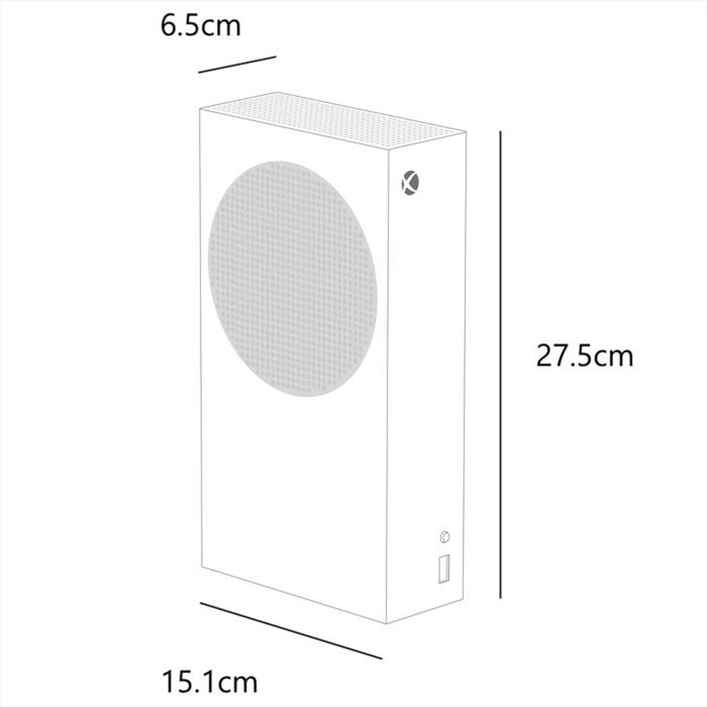 "MICROSOFT - XBOX SERIES S - 1TB-NERO"