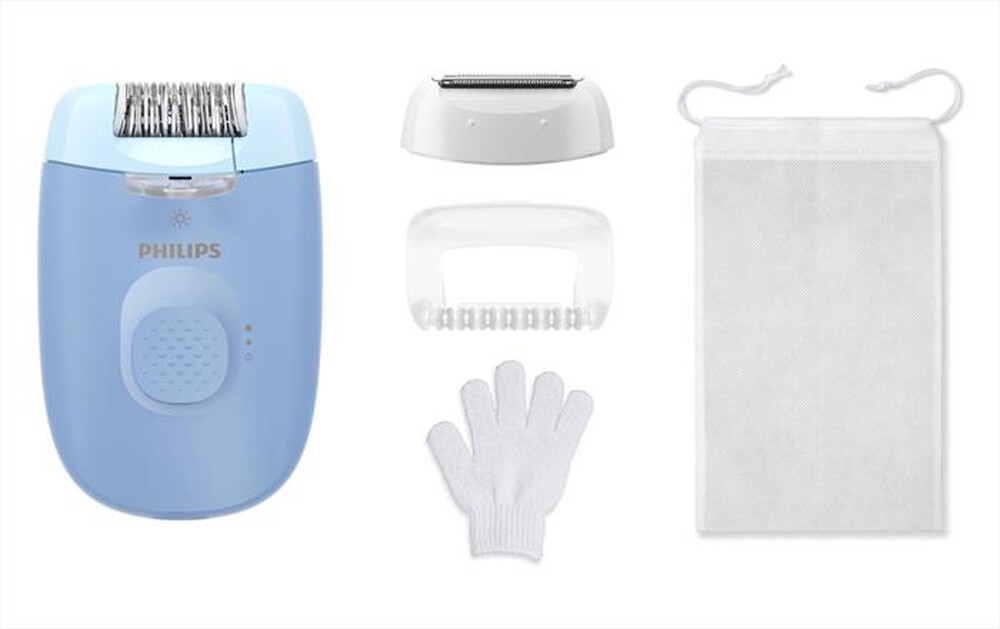 Immagine del prodotto PHILIPS - Epilatore SERIE 4000 BRE247/00-azzurro