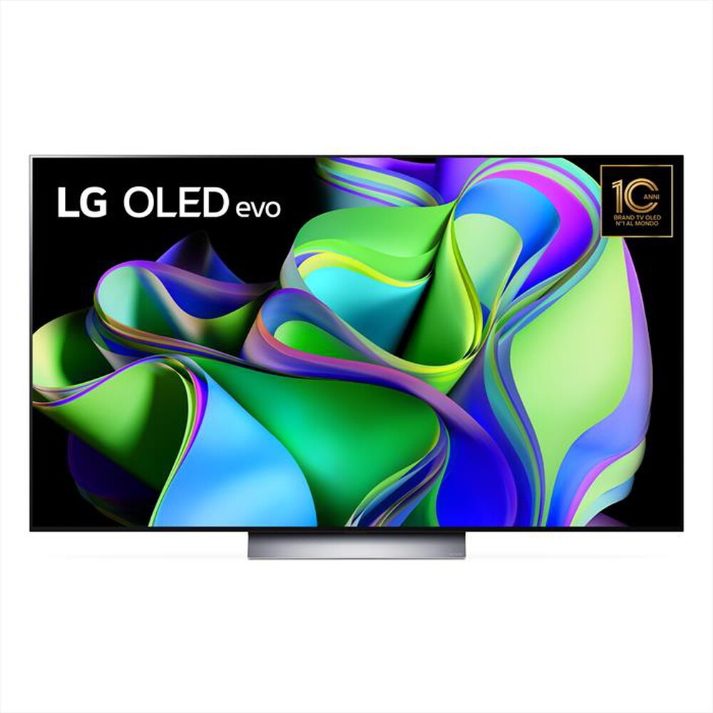 "LG - Smart TV OLED UHD 4K 77\" OLED77C34LA-Argento"