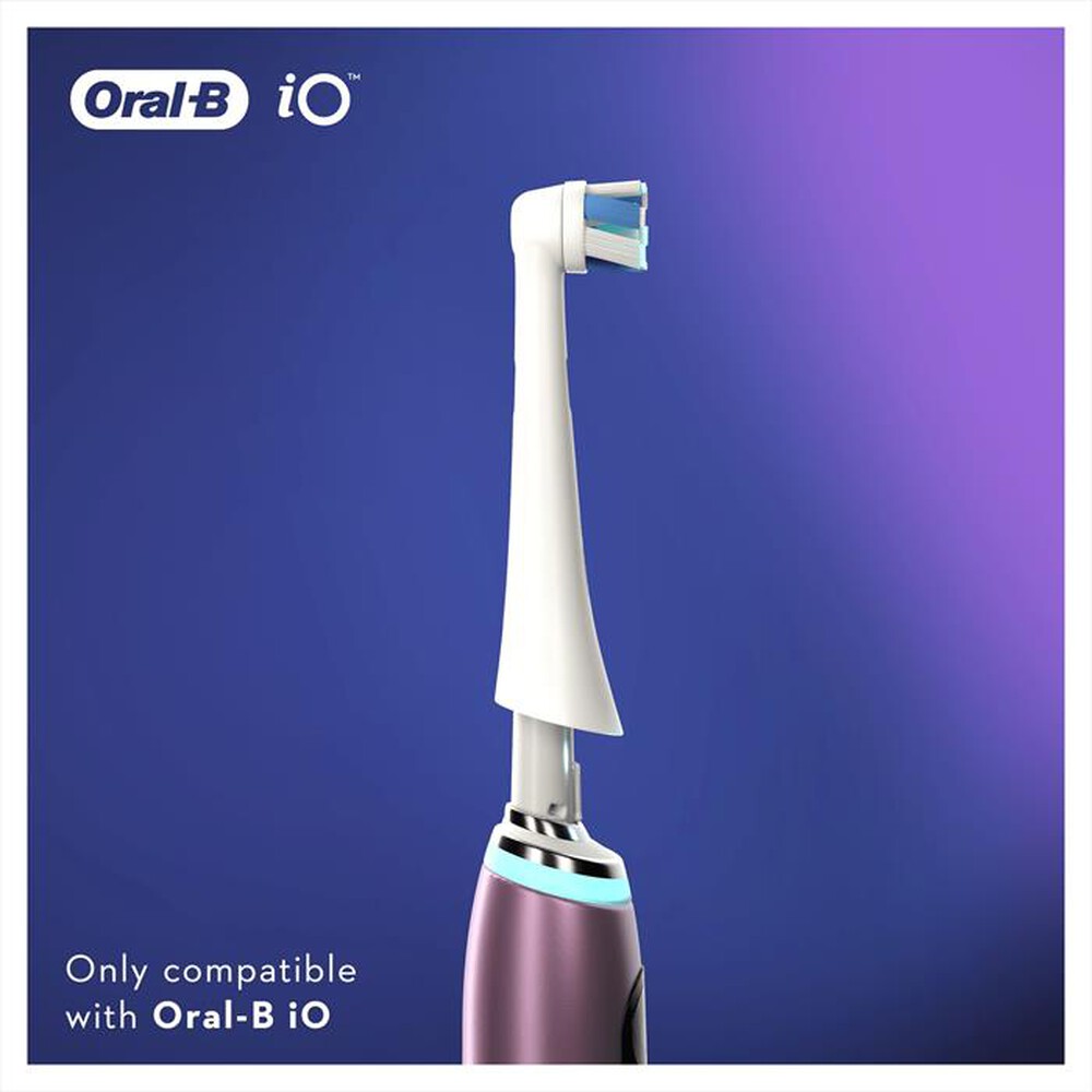 "ORAL-B - Testine IO Ultimate Clean, 2 pezzi-Bianco"