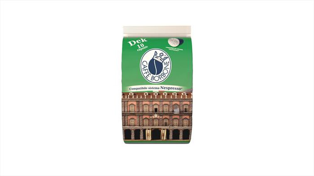 "CAFFE BORBONE - Miscela Dek - Comp. NESPRESSO 10 Caps"