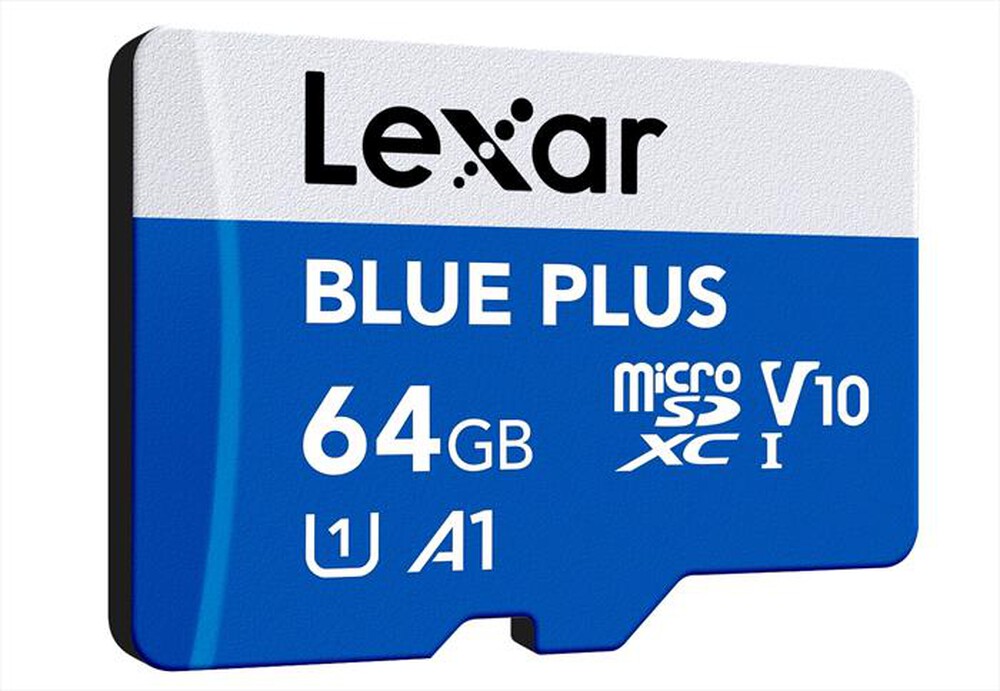 Immagine del prodotto LEXAR - 64GB MICROSDXC PLUS-Blue/White