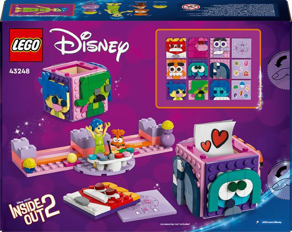 Immagine del prodotto LEGO - DISNEY Pixar Mood Cube di Inside Out 2 43248