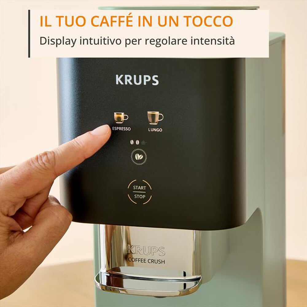 Immagine del prodotto KRUPS - Macchina da caff&egrave; automatica SA401LE0-verde