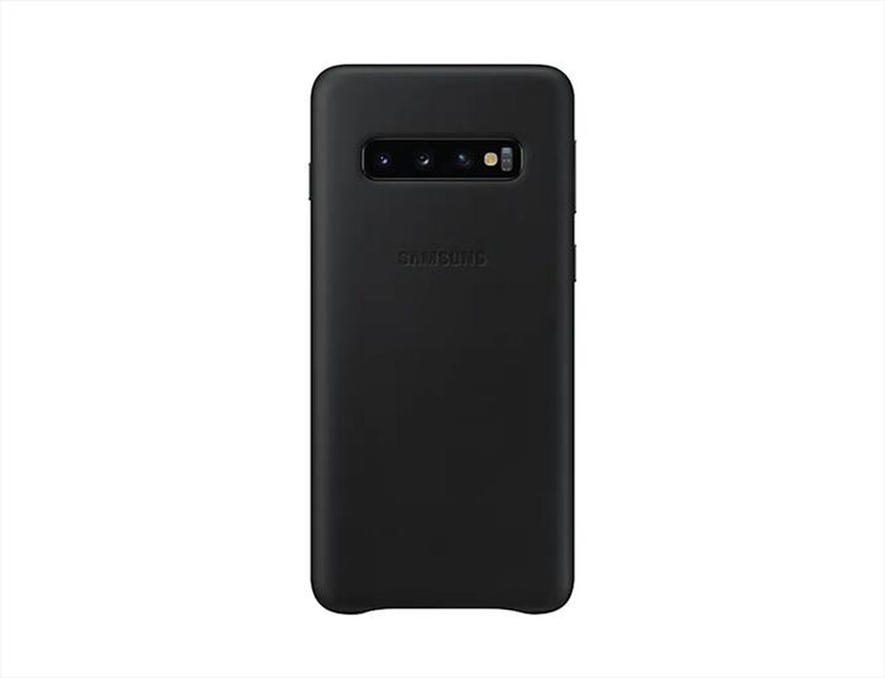 "SAMSUNG - LEATHER COVER GALAXY S10-Nero"