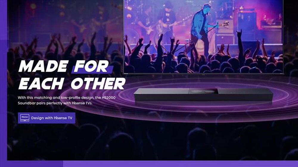 Immagine del prodotto HISENSE - Soundbar HS2000-NERO