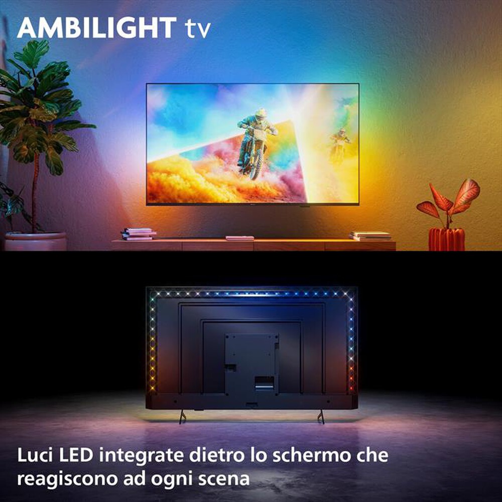 Immagine del prodotto PHILIPS - Smart TV QLED 4K 43" 43PQS8501/12-Black