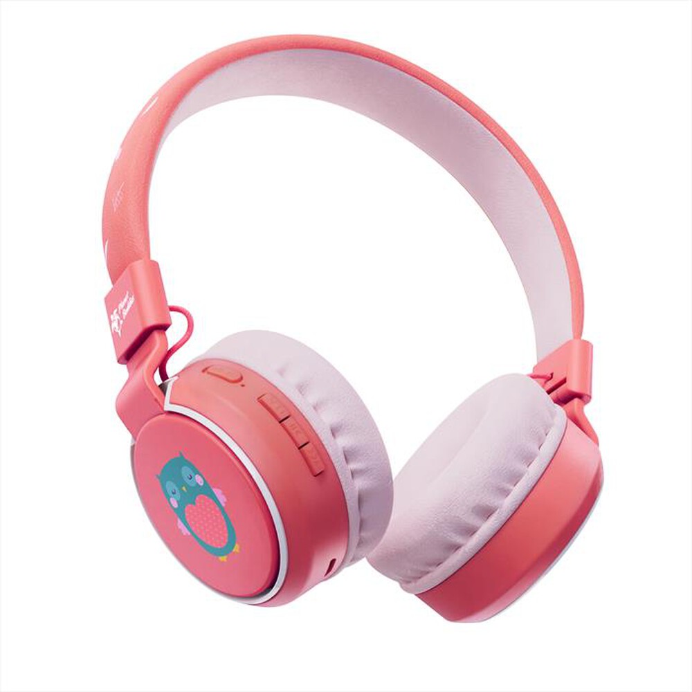 "PLANET BUDDIES - Cuffie wireless OLIVE THE OWL-Pink - Rosa"