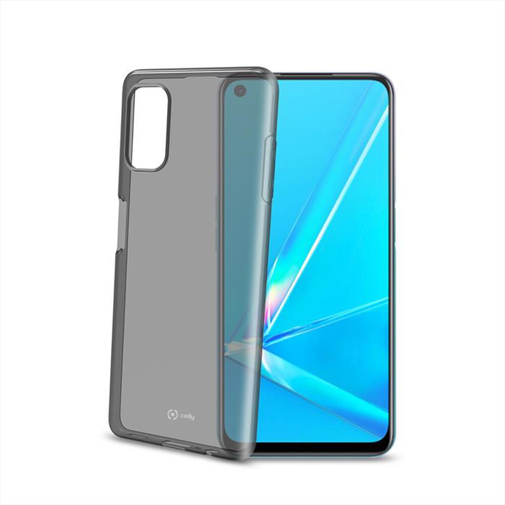 "CELLY - GELSKIN929BK - COVER PER OPPO A72/A52/A92-TRASPARENTE NERO/TPU"