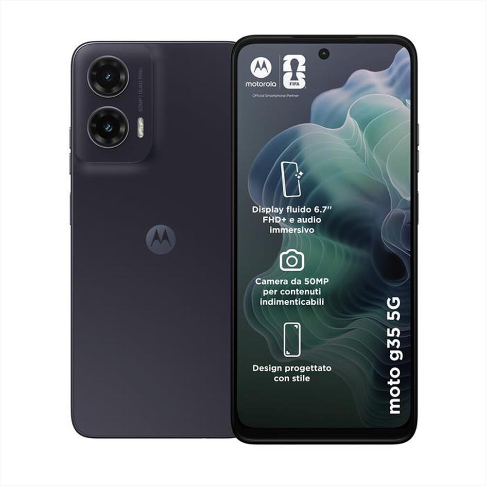 MOTOROLA - Smartphone MOTO G35 5G-Midnight Black