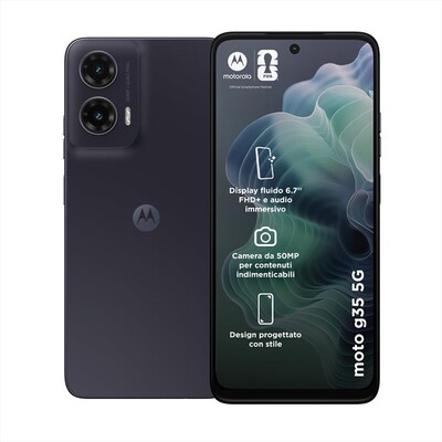 MOTOROLA - Smartphone MOTO G35 5G-Midnight Black