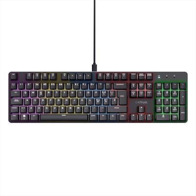 TRUST - GXT871 ZORA MECHANICAL KEYBOARD IT-Black/RGB