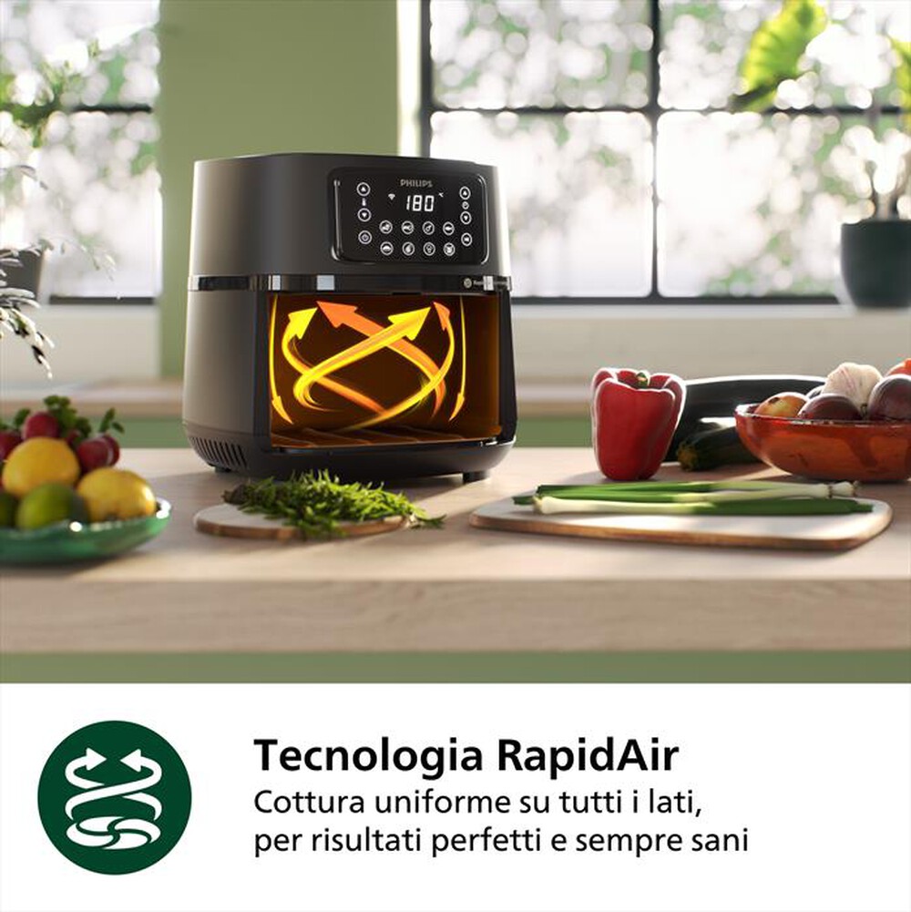"PHILIPS - FRIGGITRICE AIRFRYER SERIE 5000 DA 7.2L HD9285/93"