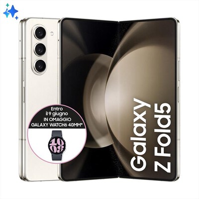 SAMSUNG - Galaxy Z Fold5 256GB-Cream
